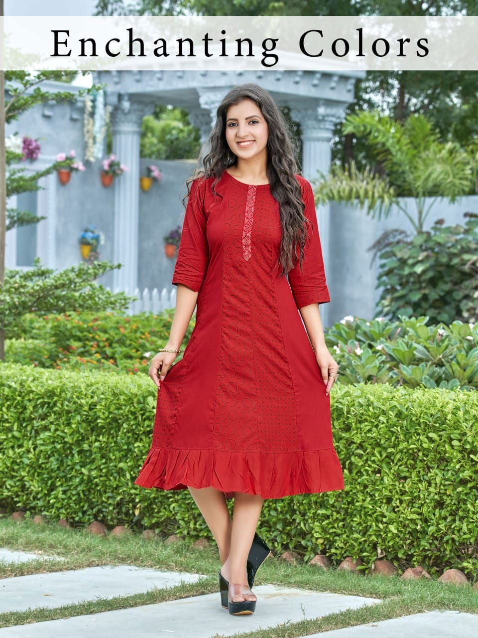 Flavours By Kinti 01-08 Designer Kurtis Catalog